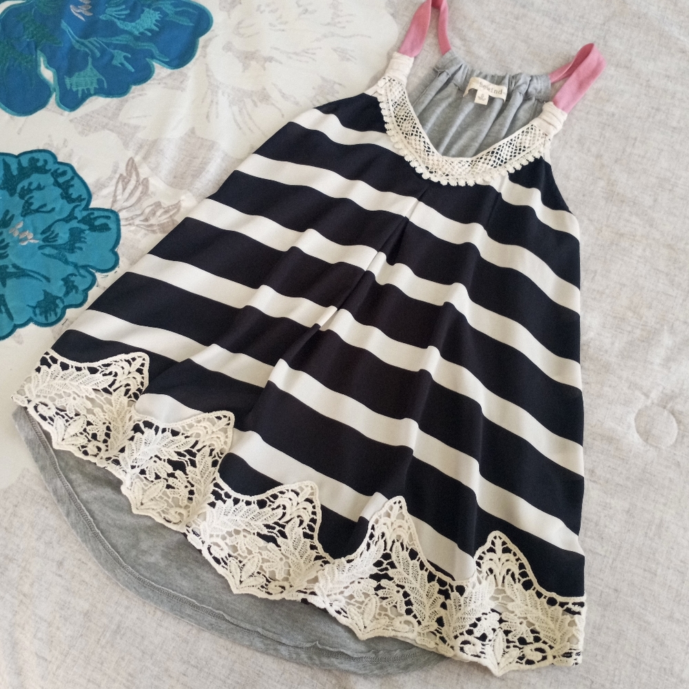 Rewind Racerback Lace Swing Tank